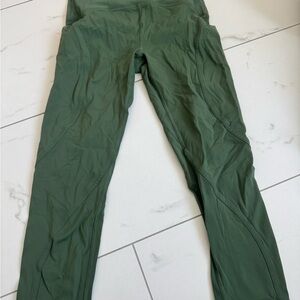 Green Lululemon Leggings